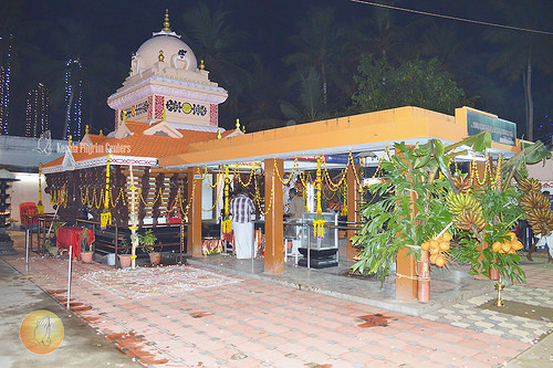 Pathiyanadu Sree Bhadrakali -tempel i muldyr
