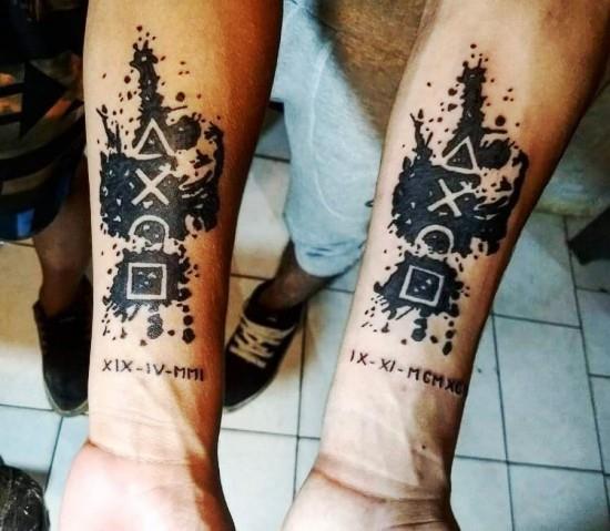 170 luovaa sisaruksen tatuointi -ideaa ja inspiraatiota peliveli -ohjaimelle