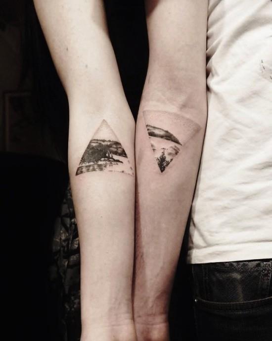 170 luovaa sisaruksen tatuointiideaa ja inspiraatiota maisema meri vuoret veli sisko