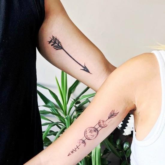 170 luova sisar tatuointi ideoita ja inspiraatiota nuoli veli sisko kuu