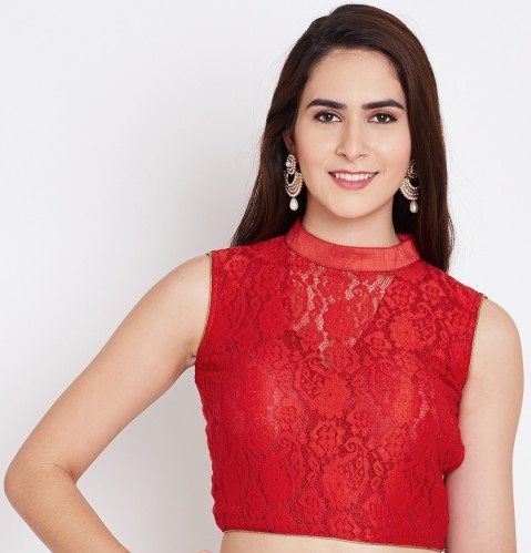 Mandarin krave bluse