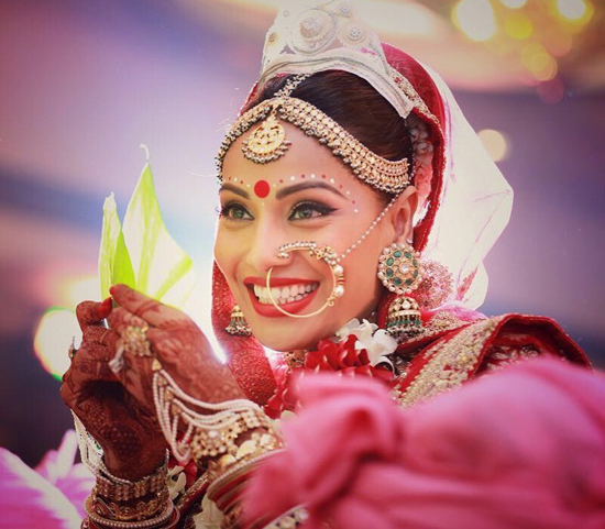 Bengali brude makeup