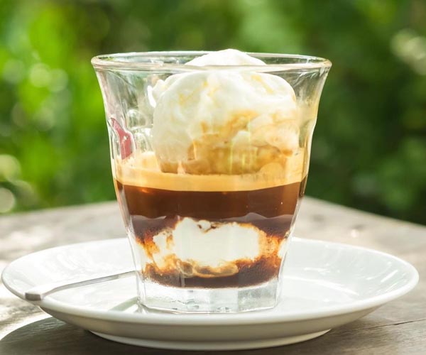 Affogato kaffe