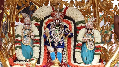 Brahmotsavam Festival i Tirupathi, Andhra Pradesh