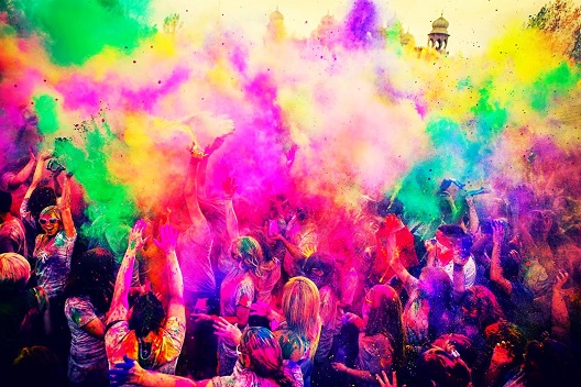 Holi-festivaler i Indien