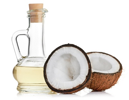 Kokosolie til stramning af huden