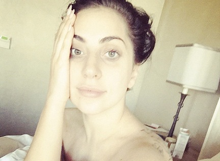 Lady Gaga uden makeup 8