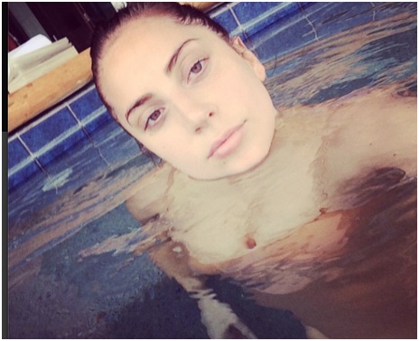 Lady Gaga uden makeup 1
