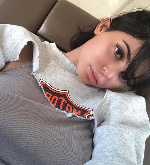 Kylie Jenner uden makeup 14