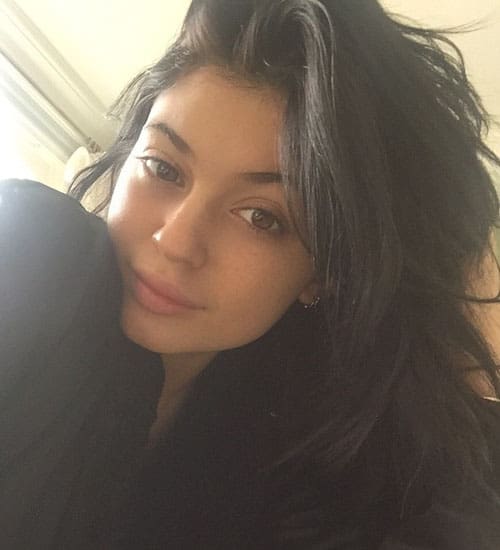 Kylie Jenner uden makeup 2