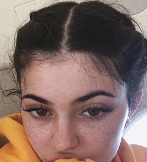 Kylie Jenner uden makeup 5