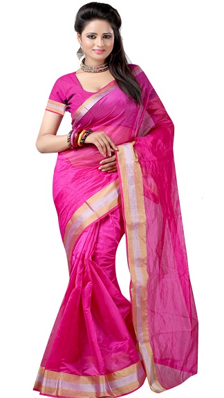 Mærket Mysore Silk Saree