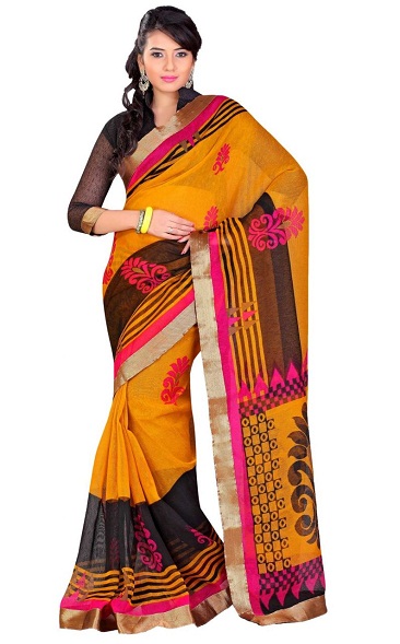 Casual bomuld Bangalore Saree