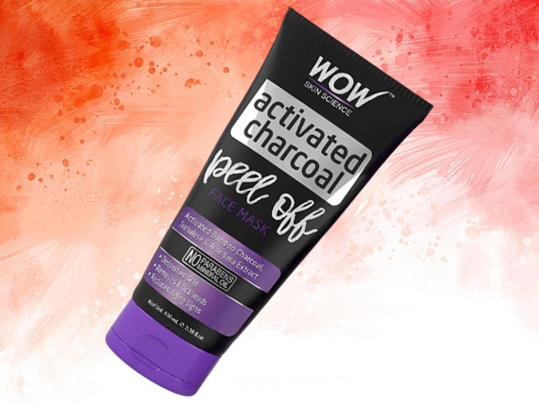 WOW Skin Science Activated Charcoal Peel-Off Face Mask