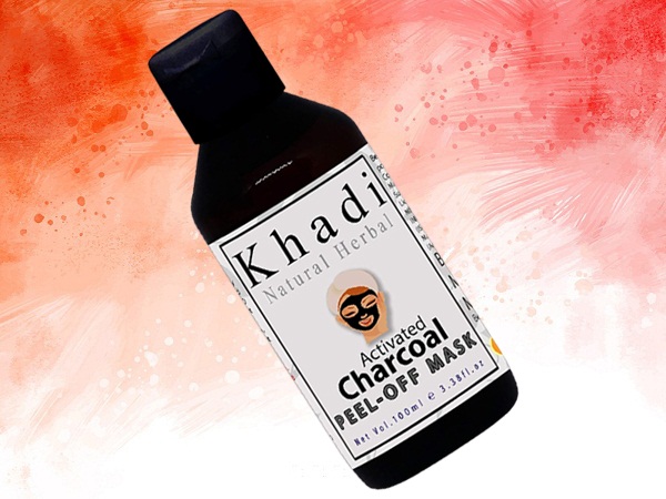 Khadi Natural Herbal Activated Charcoal Peel-Off Mask til kvinder