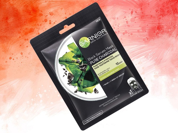 Garnier Skin Naturals szénlemez maszk