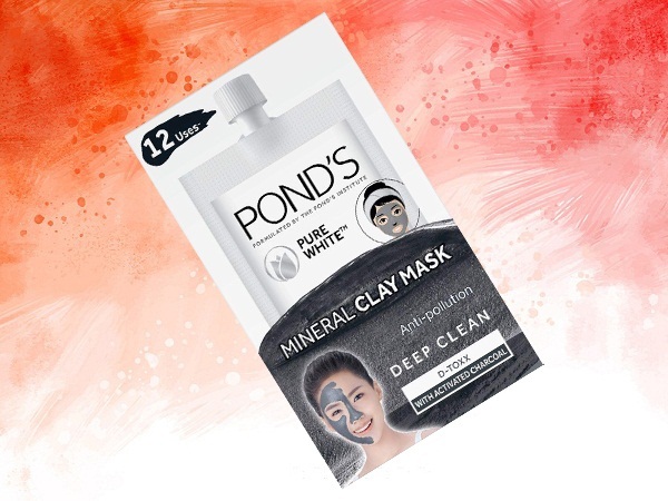 POND'S Pure White Anti -Pollution Activated Charcoal Mineral Clay Mask