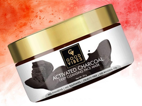 Good Vibes Activated Charcoal Deep Cleansing Face Mask