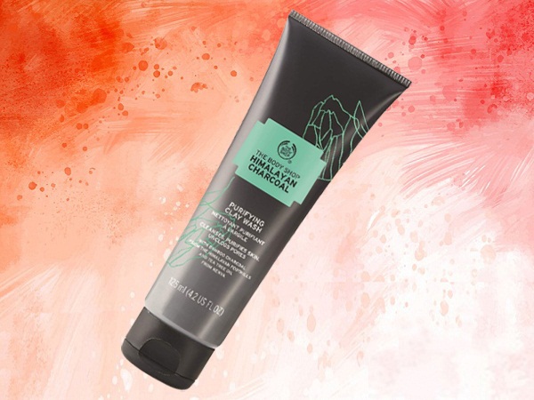 The Body Shop Himalája szenet tisztító agyagmosó