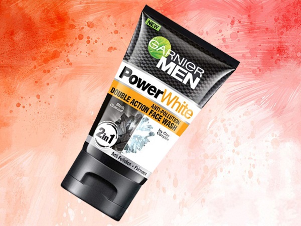 Garnier Men Power White Anti Pollution Charcoal Face Wash