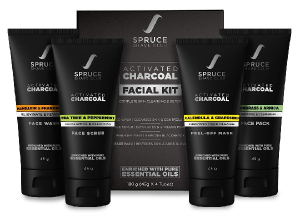 Gran Shave Club Charcoal Facial Kit til mænd
