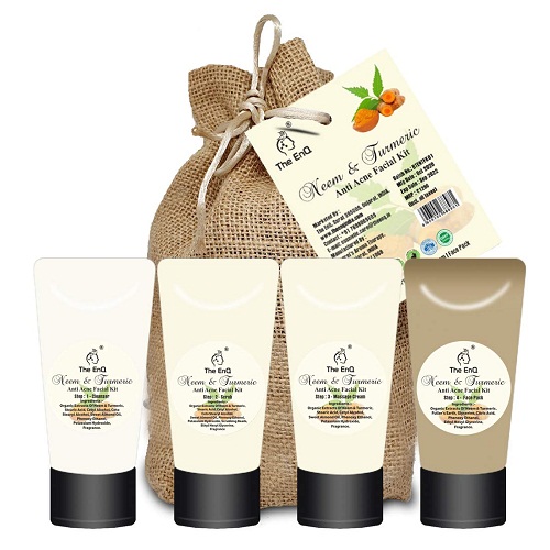 Enq Neem & amp; Gurkemeje Anti Acne Facial Kit