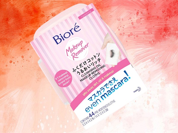 Biore J-Beauty tisztító olaj smink eltávolító kendők