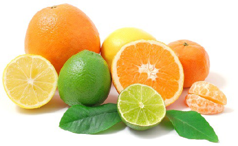 Citrusfrugter til sundt hår