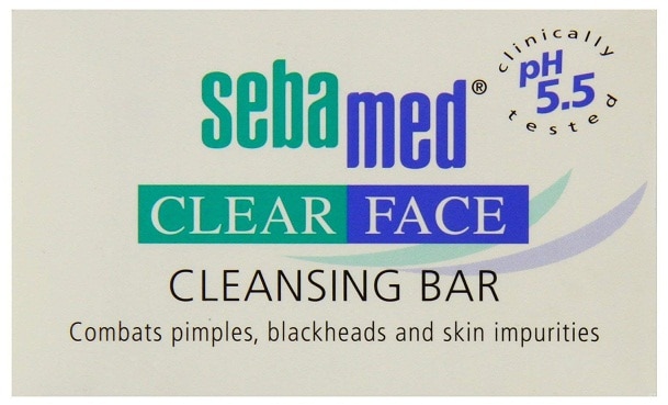 SebaMed Clear Face Bar szappan akne ellen