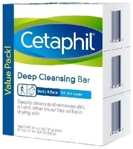 Cetaphil Deep Cleansing Bar til acne