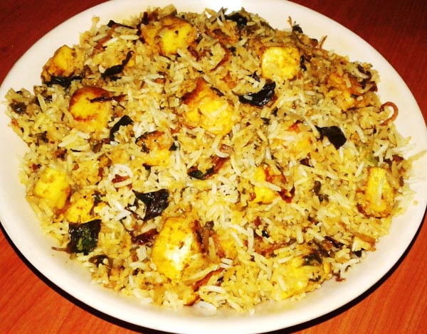 Paneer Biryani