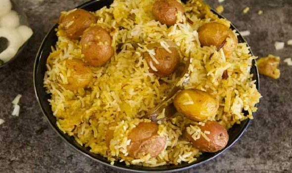 Kartoffel Biryani