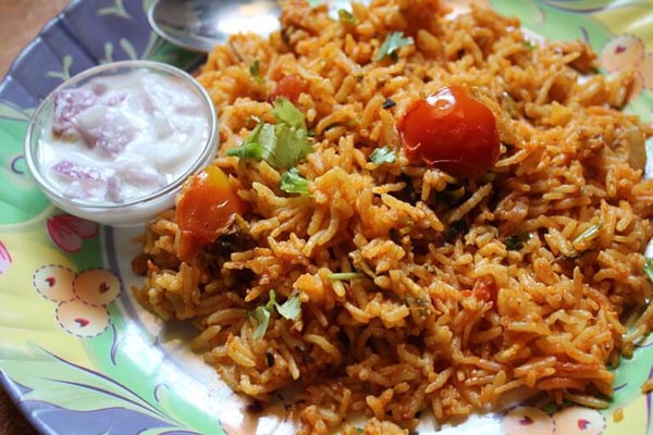 Tomat Biryani