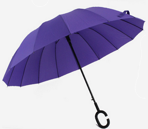 Lang og ikke-foldbar paraply