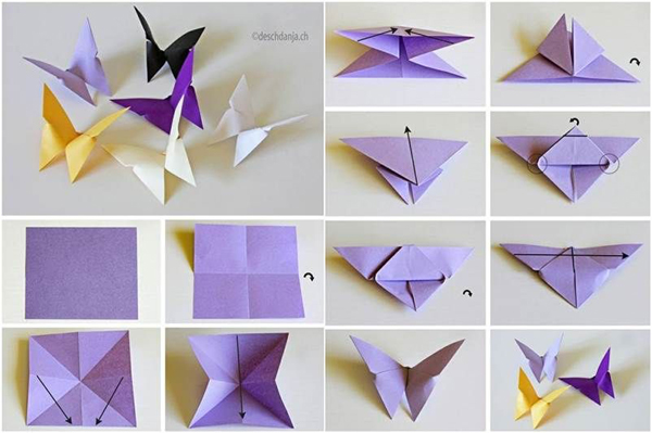 Pillangó Origami Craft