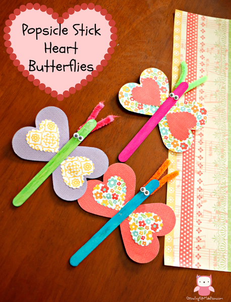 Popsicle Stick Butterfly Craft