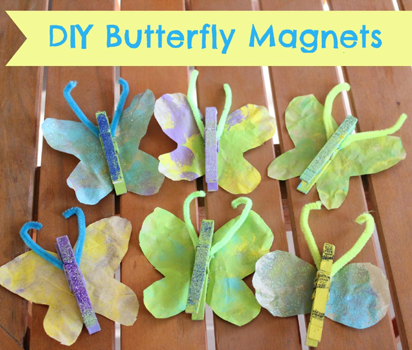 Butterfly magneter håndværk