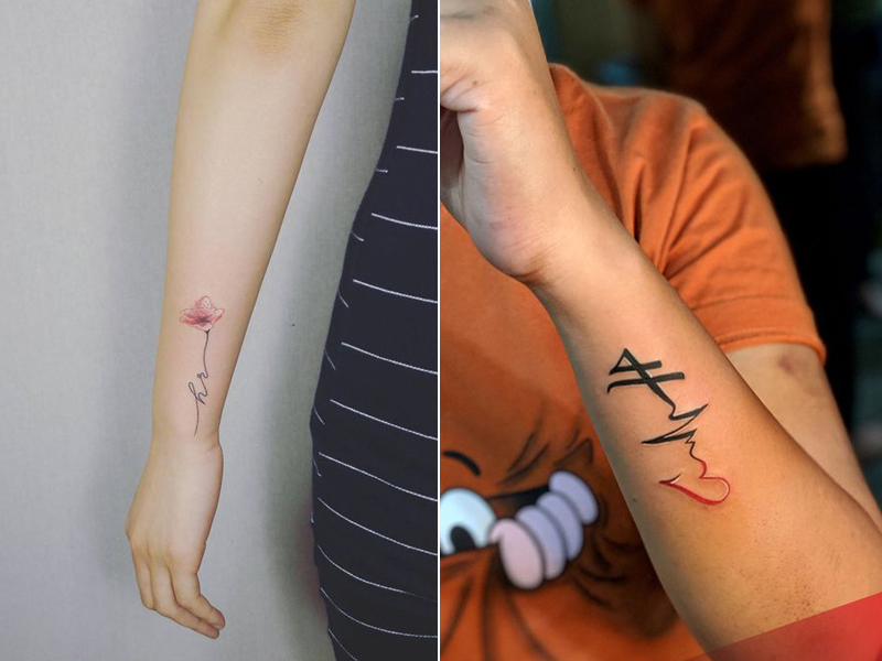 H betűs tetoválásminták