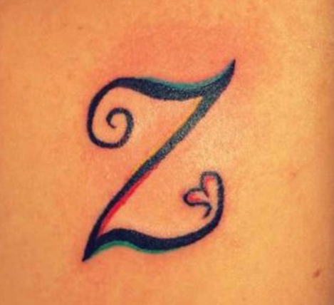 T Tetoválás Szívvel
