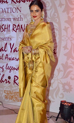 Guld Kanchipuram Saree