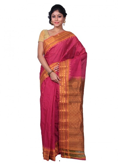 Den lilla Gadwal Saree