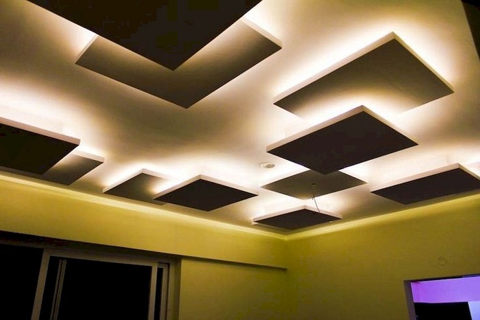 Moderne Gips Hall Pop Design