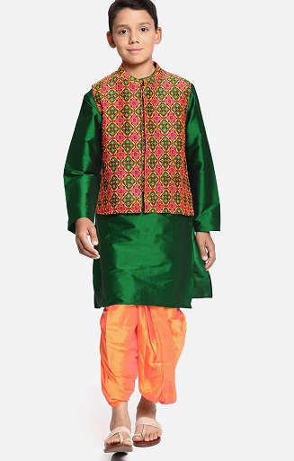 Kid Boy Kurta Dhotival