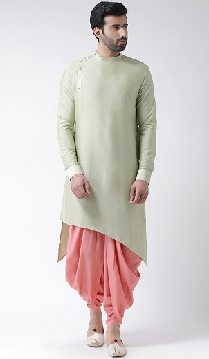 Divatos indo-nyugati Dhoti Kurta