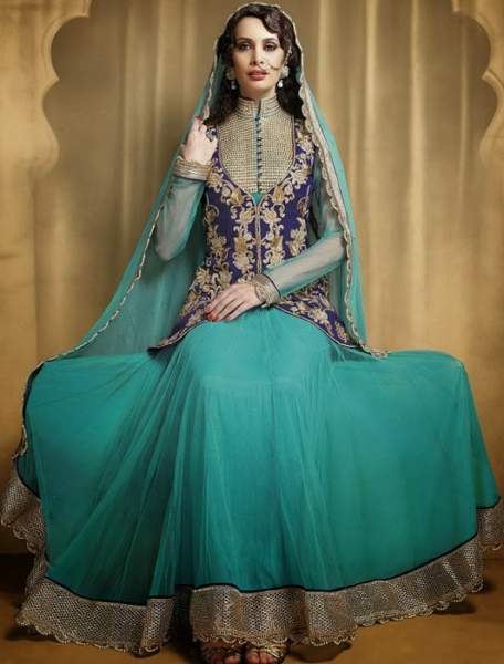 Bryllup Salwar Kameez pakistansk stil