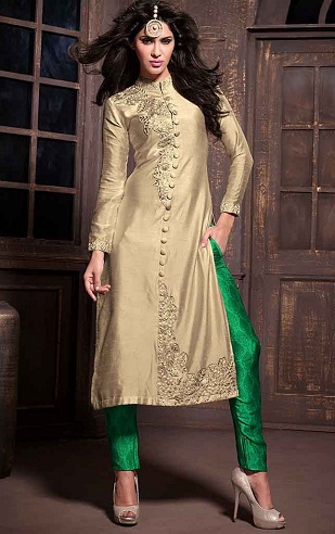 Pakistanske silke Salwar Kameez