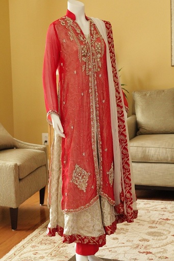 Fancy Salwar Kameez pakistansk
