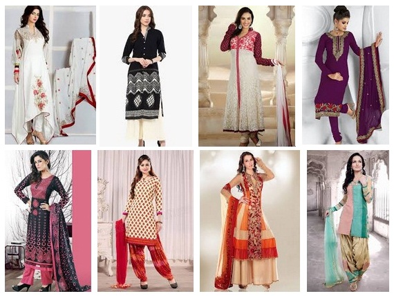 Pakistanske Salwar Kameez Designs