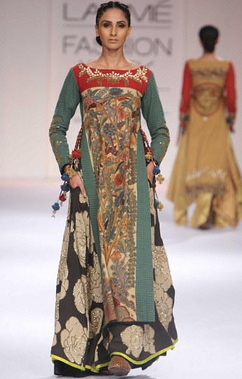 Designer Kalamkari Kurti Af Shashikanth Naidu