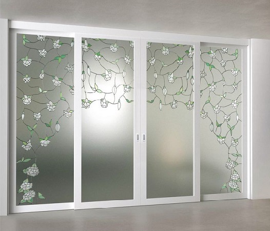 Tuffen glasdør designs